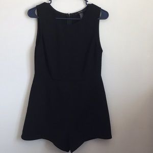 F21 Black Romper